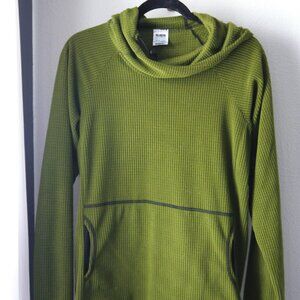 Melanzana Micro Grid V2 Hoodie - Women's L, Moss Green